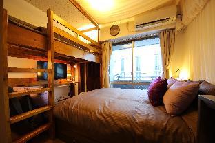 Clean and comfortable room sleeping on loft bed!