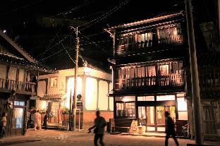 Traditional inn in front of the beautiful sea