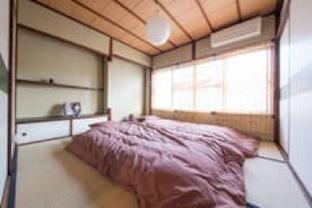 Traditional Japanese house in Kyoto.