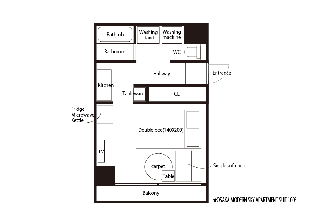 OSAKA MODERN SKY APARTMENT SUIT 1003