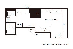 SHINOSAKA MODERN SKY APARTMENT SUIT 1-401