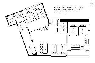 1min walk from the sta! 5min by train to Namba!W31