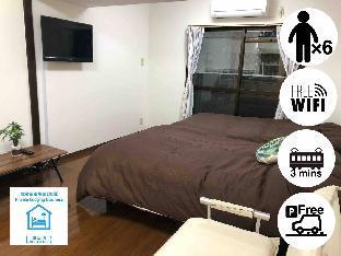 Dotombori-2mins walk/Nippombashi sta-3min/FreeWifi